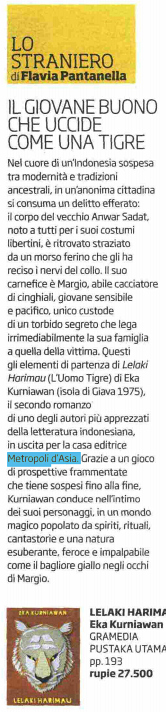 Eka Kurniawan - Lo straniero (Repubblica)